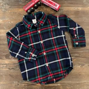 Baby Gap Flannel Button-Down Shirt